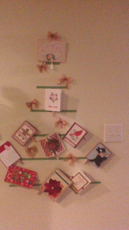 Christmas Card display 2014