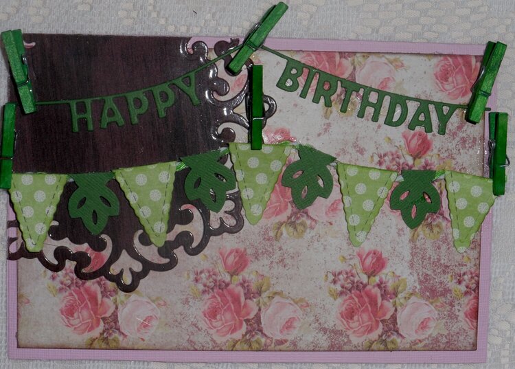 Card Map Birthday Card