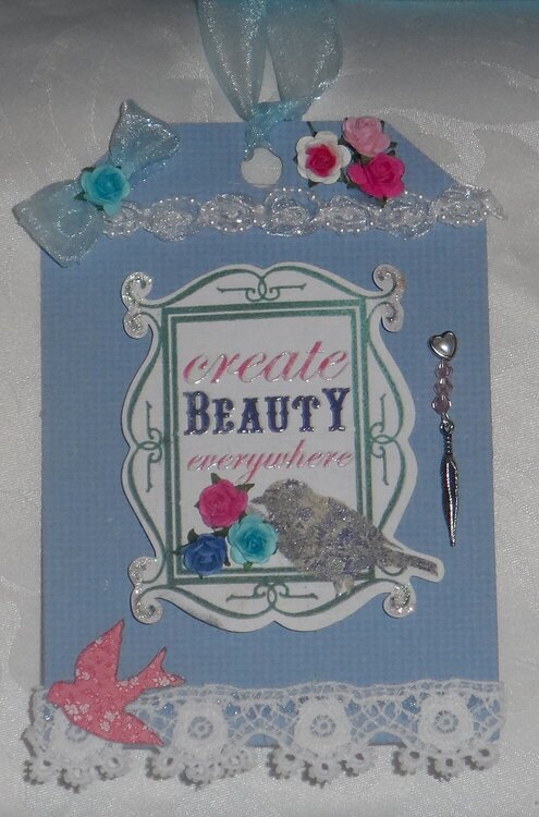 Bird Theme Tag for Martica&#039;s swap