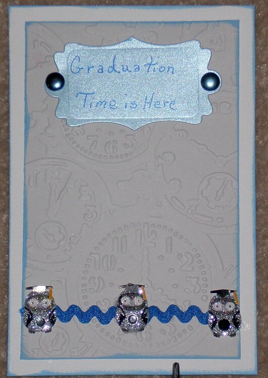 Graduation Time card
