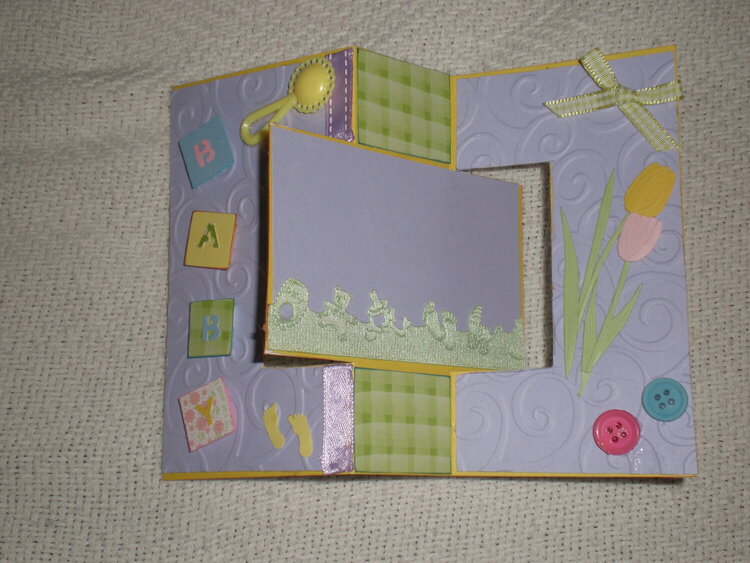 Baby Swing card (inside)