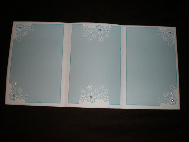 Wedding Card (inside signature page )