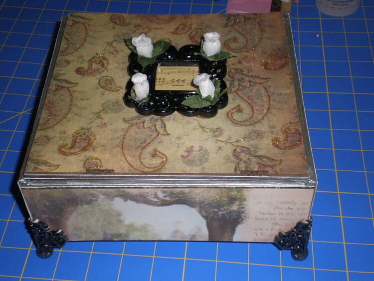 Altered Cigar Box made by 8 year old