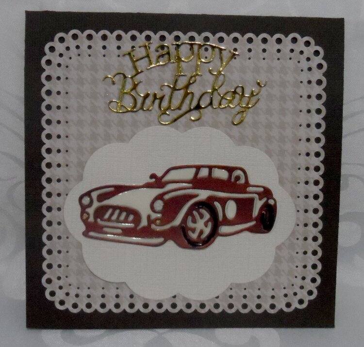 Masculine Birthday Card