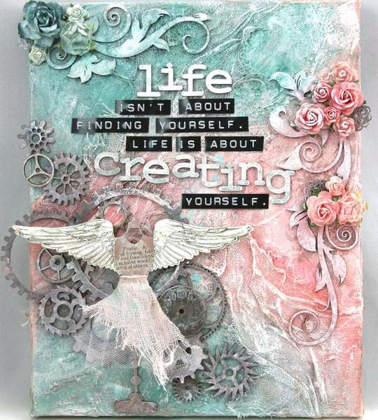 'Creating Yourself' Canvas