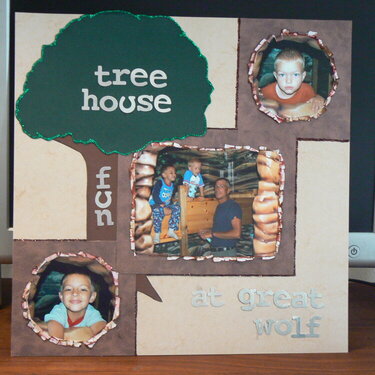 Tree house fun