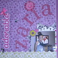 My baby girl quinzaria