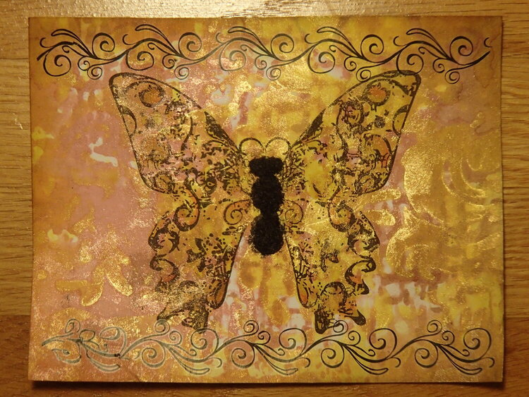 Mixed Media Butterfly