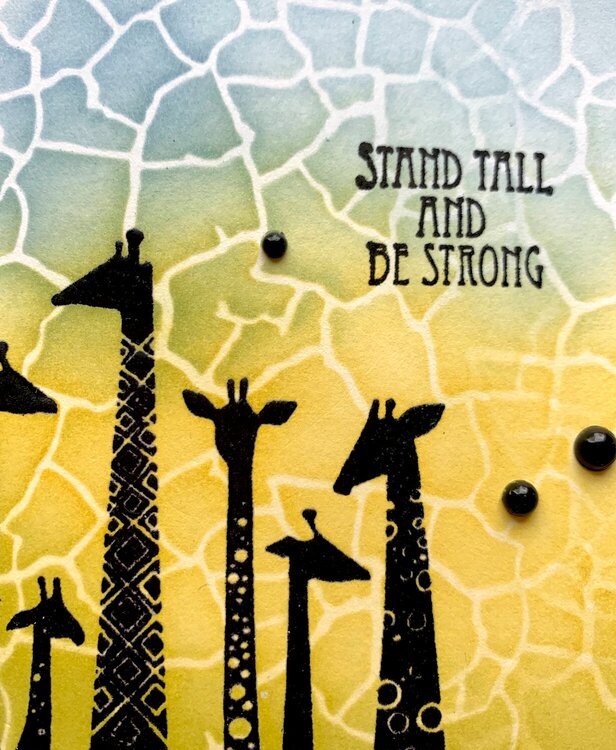 Stand Tall And Be Strong