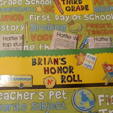 Brian&#039;s Honor Roll