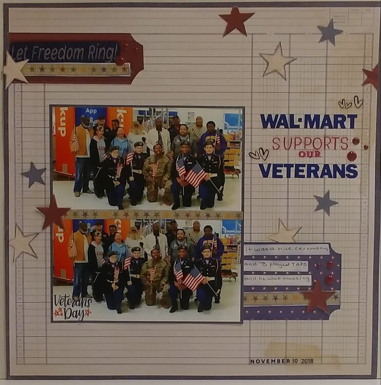 Walmart supports our Veterans