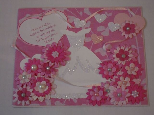 Fairytale wedding card