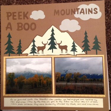 Peek A Boo Mountains
