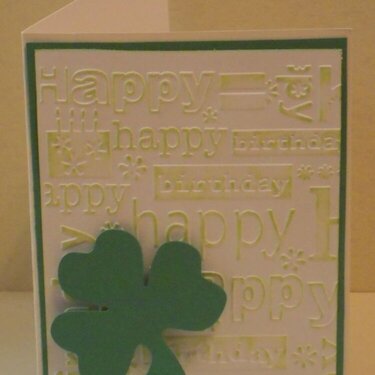 St. Paddy&#039;s Day Birthday Card