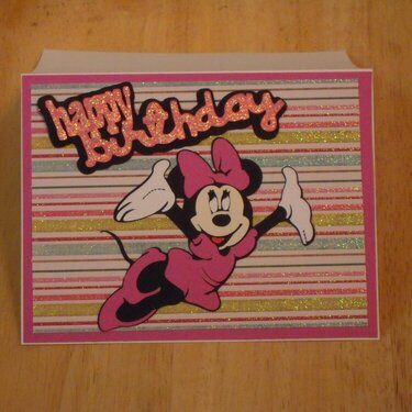 Minnie Mouse Happy Birthday