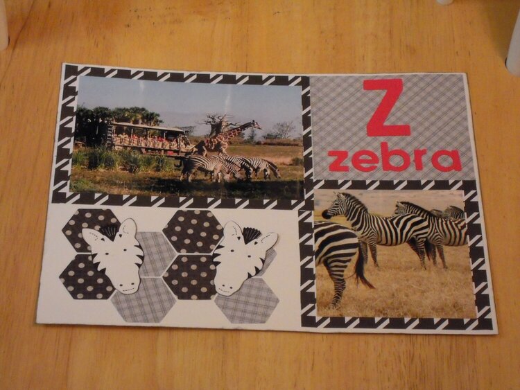 Z for Zebra