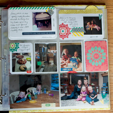 Project Life 2013 - Week 1 Page 2