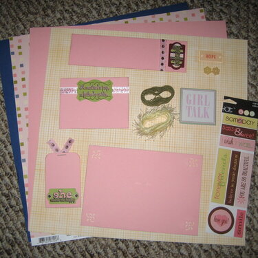 Girly Girl Mega Huge Page Kit #1