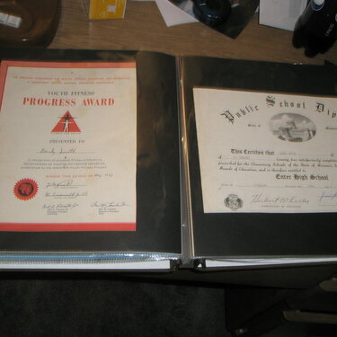School Award and Diploma