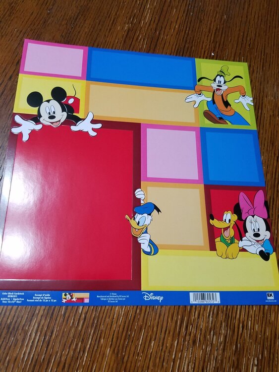 One more Disney page: AGC February Counterfeit Kit