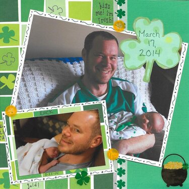 Logan&#039;s first St. Patrick&#039;s Day