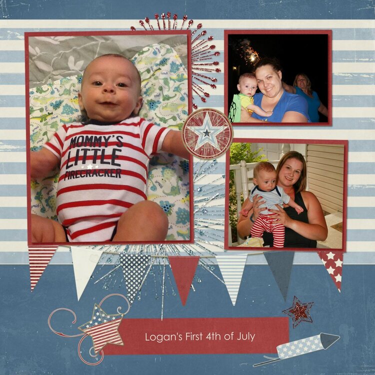 Logan&#039;s First Fourth