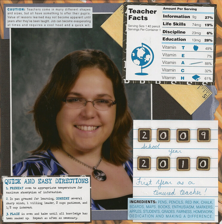 Teacher 2009-2010