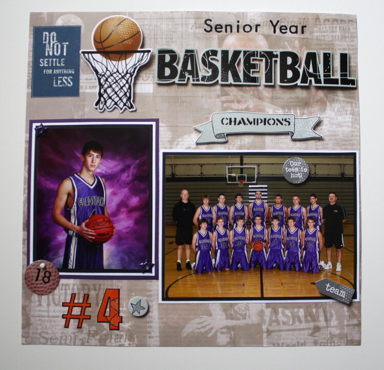 Sr. Year Basketball Team Picture