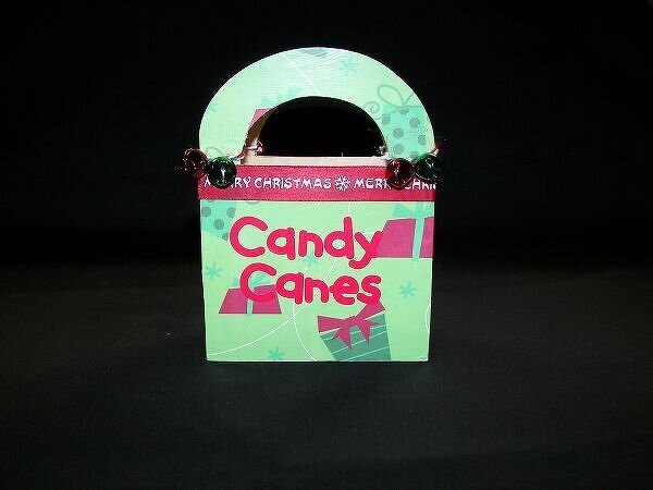 *Altered* Candy Cane Box