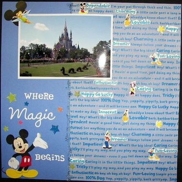 Where Magic Begins - Disney Title pg