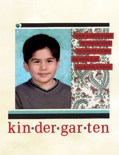 Kindergarten&lt;br&gt;• Pub Color Challenge #31 •&lt;br&gt;Severine Lift