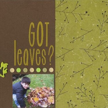 Got Leaves?<br>â€¢ Pub Color #40 â€¢
