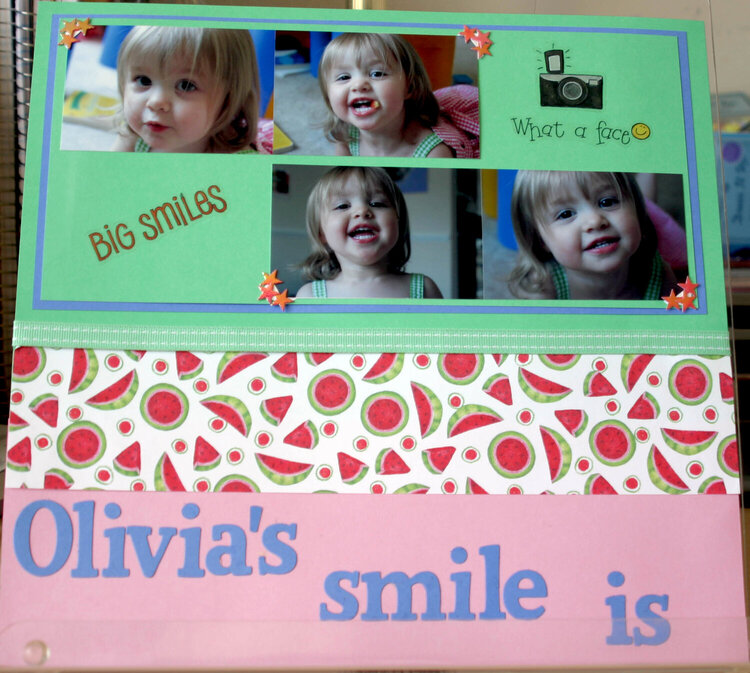 Olivia&#039;s smile