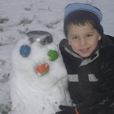 Nicholas&#039;s First Snowman
