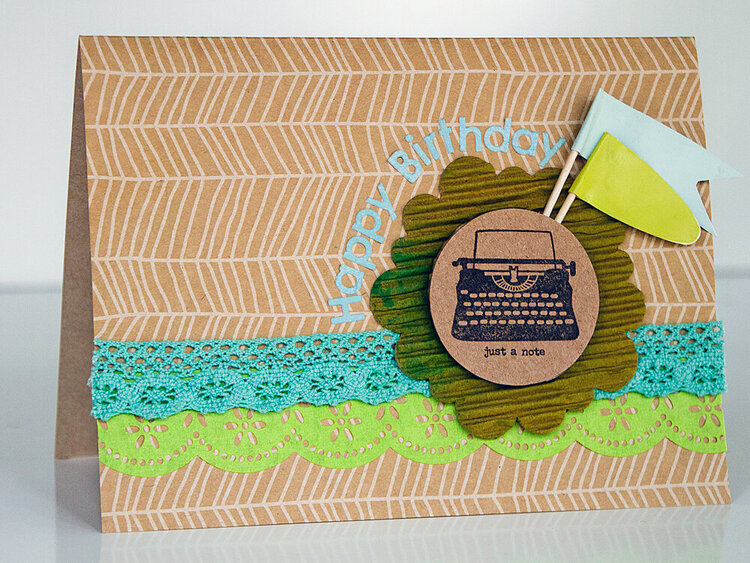 Happy Birthday *Studio Calico May Lawn Party kit*