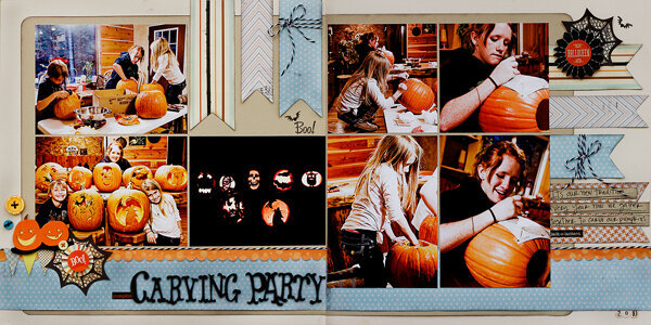 Pumpkin Carving Party *Noel Mignon Oct. Kit*