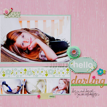 Hello Darling *Nov. Guest Designer for Pebbles*