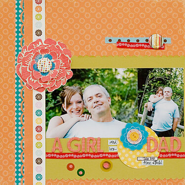 A Girl and her Dad *Scarlet Lime August Kit*