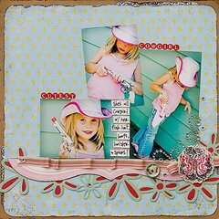 My cutest Cowgirl *Noel Mignon March Kit *Guest Designer*