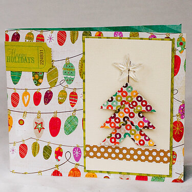 Happy Holidays Card *SC Dec Metropolitan kit*