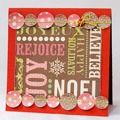 Noel Card *SC December Metropolitan kit*