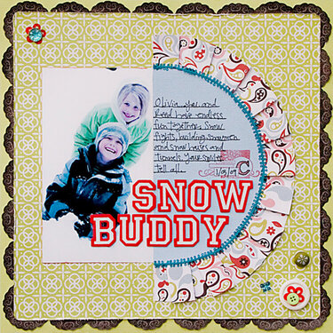 Snow Buddy *Scarlet Lime Dec. Kit*