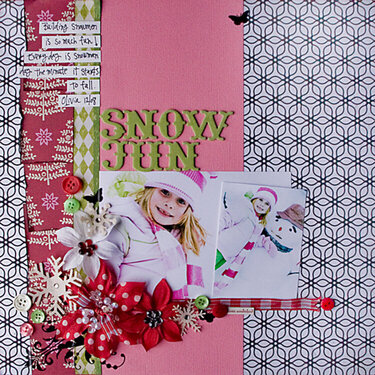 Snow Fun *November Scarlet Lime kit*