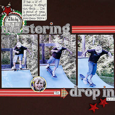 Mastering the Drop In *Label Tulip June kit*