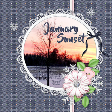 January Sunset