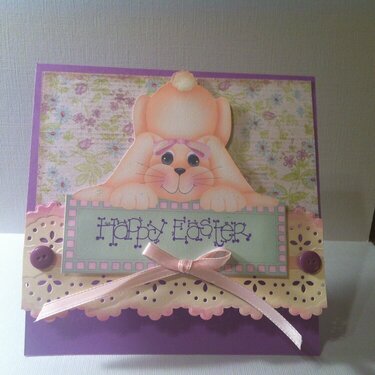 6 x 6 Easter Card with Easel