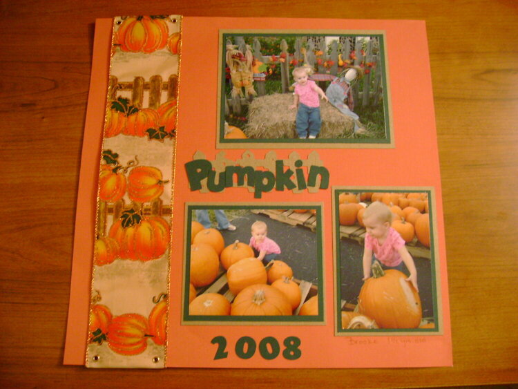 Pumpkin Patch 2008 (left)