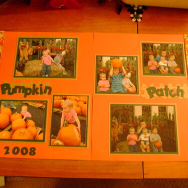 Pumpkin Patch 2008 two pages