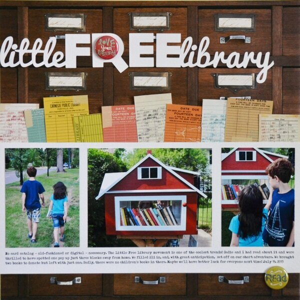 Little Free Library **New October Afternoon**