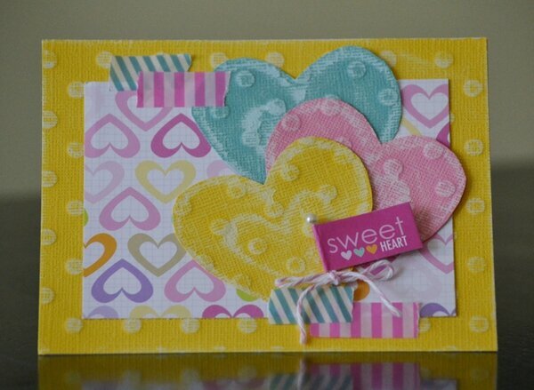 Sweetheart Card **Bella Blvd + Core&#039;dinations**